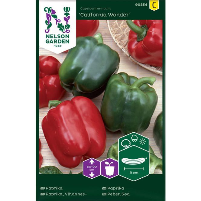 Hovedbilde Paprika 'California Wonder'