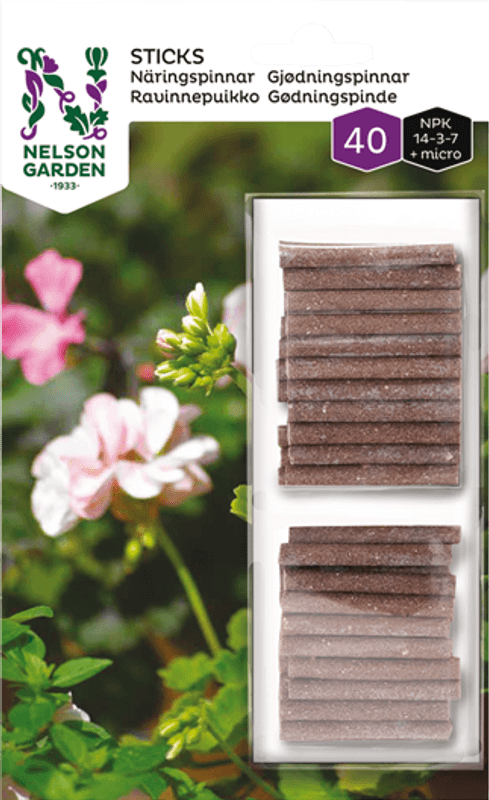 Sticks Plantenæring 40 pk