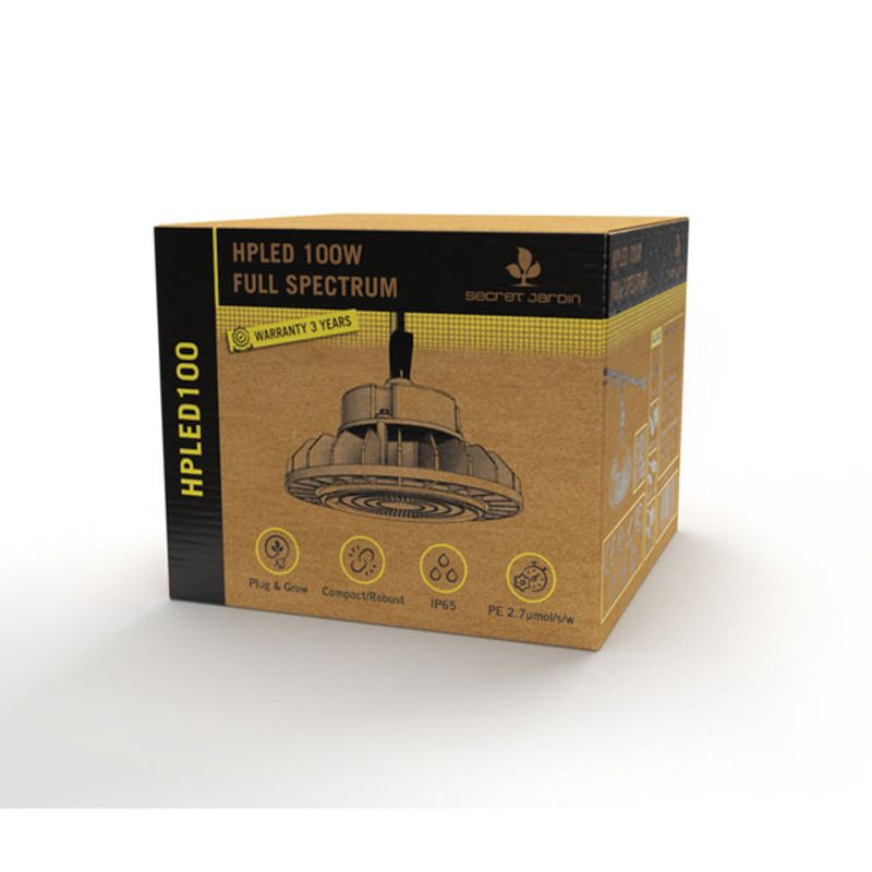 HPLED 100 W Fullspektrum, Secret Jardin