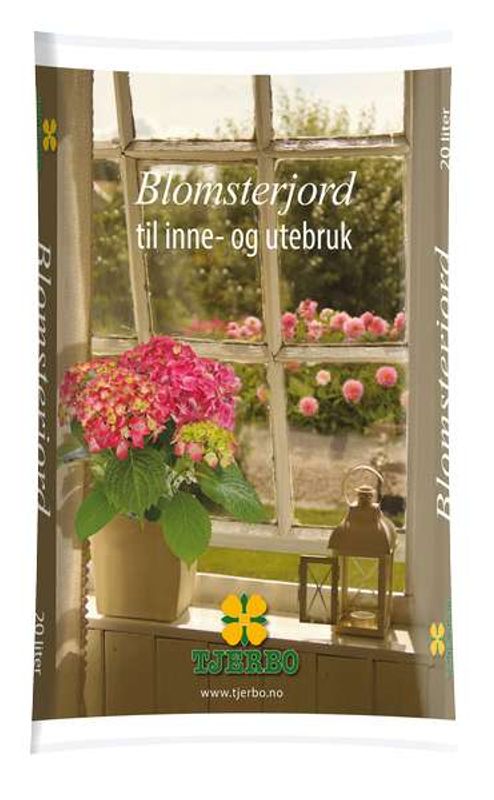 Blomsterjord 10 liter, Tjerbo