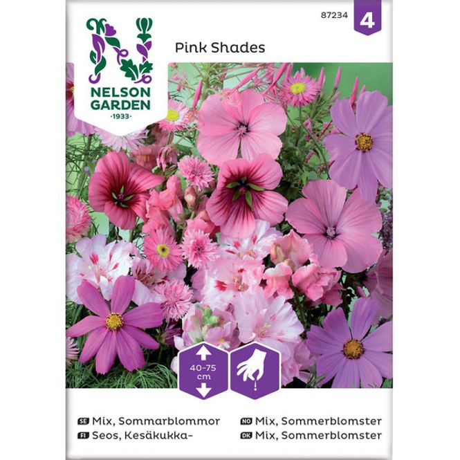 Hovedbilde Mix, Sommerblomster 'Pink Shades'