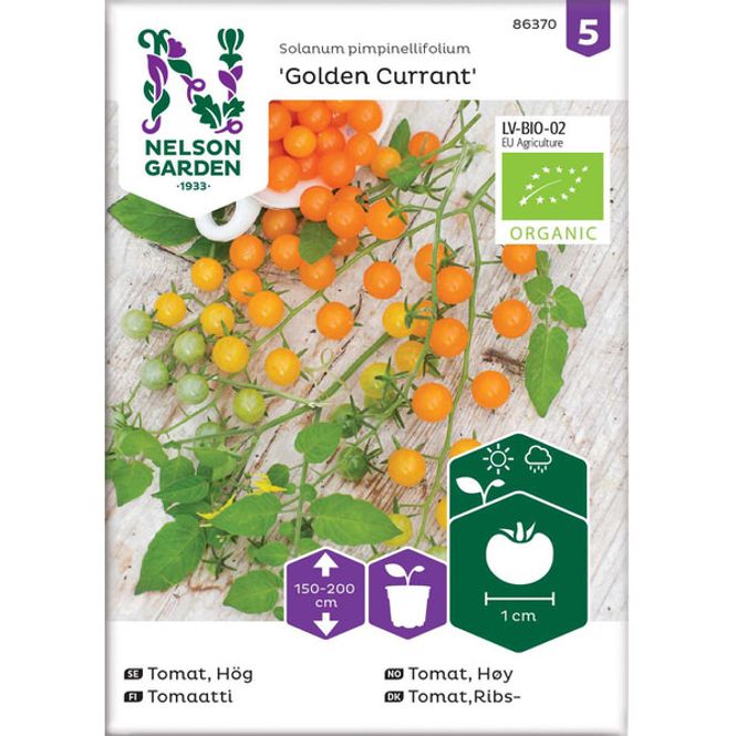 Hovedbilde Tomat, Høy 'Golden Currant'