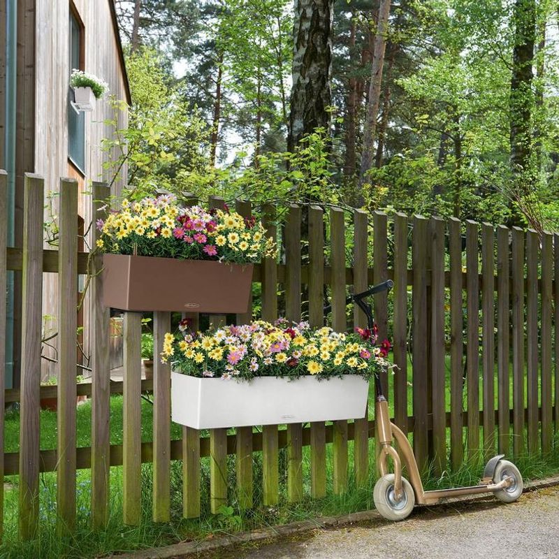 Balconera Color 80 'Pastel Green', Lechuza Balkongkasse