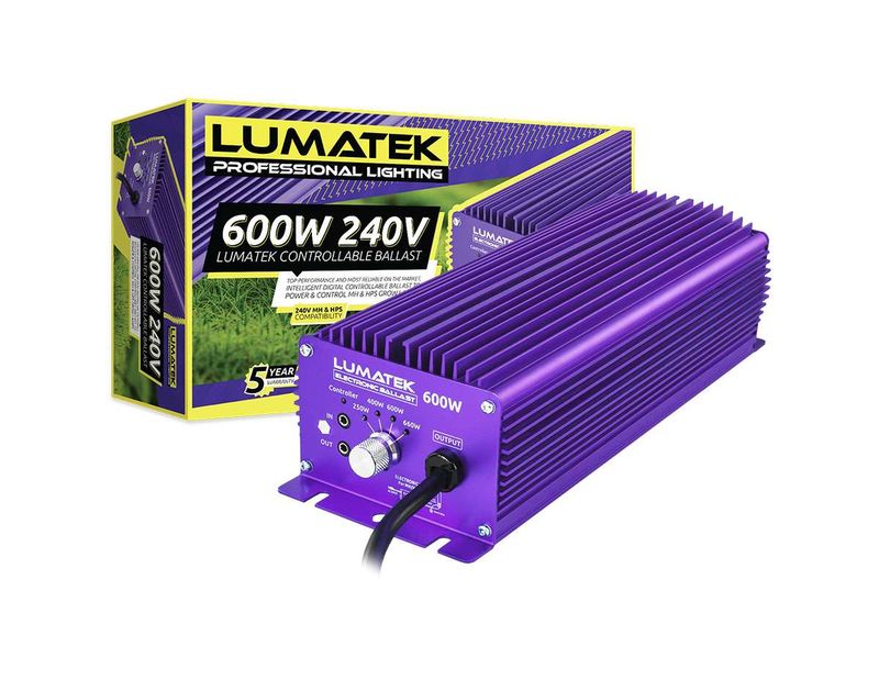Lumatek Controllable Digital HID Ballast 600 W