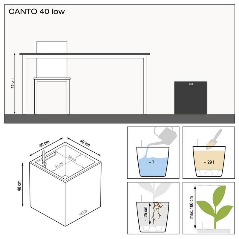 Canto Premium 40, Lechuza Blomsterpotte